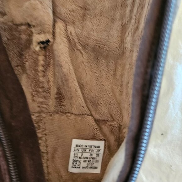 Adidas Arosa Boots, size 6.5 US, brown suede - Picture 5 of 8